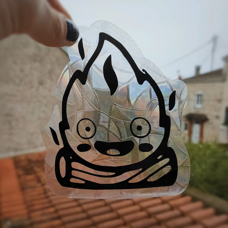 Suncatcher stickers Calcifer