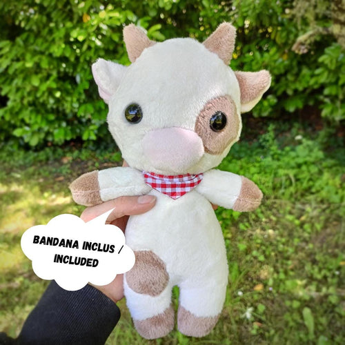 Patron peluche vache PDF