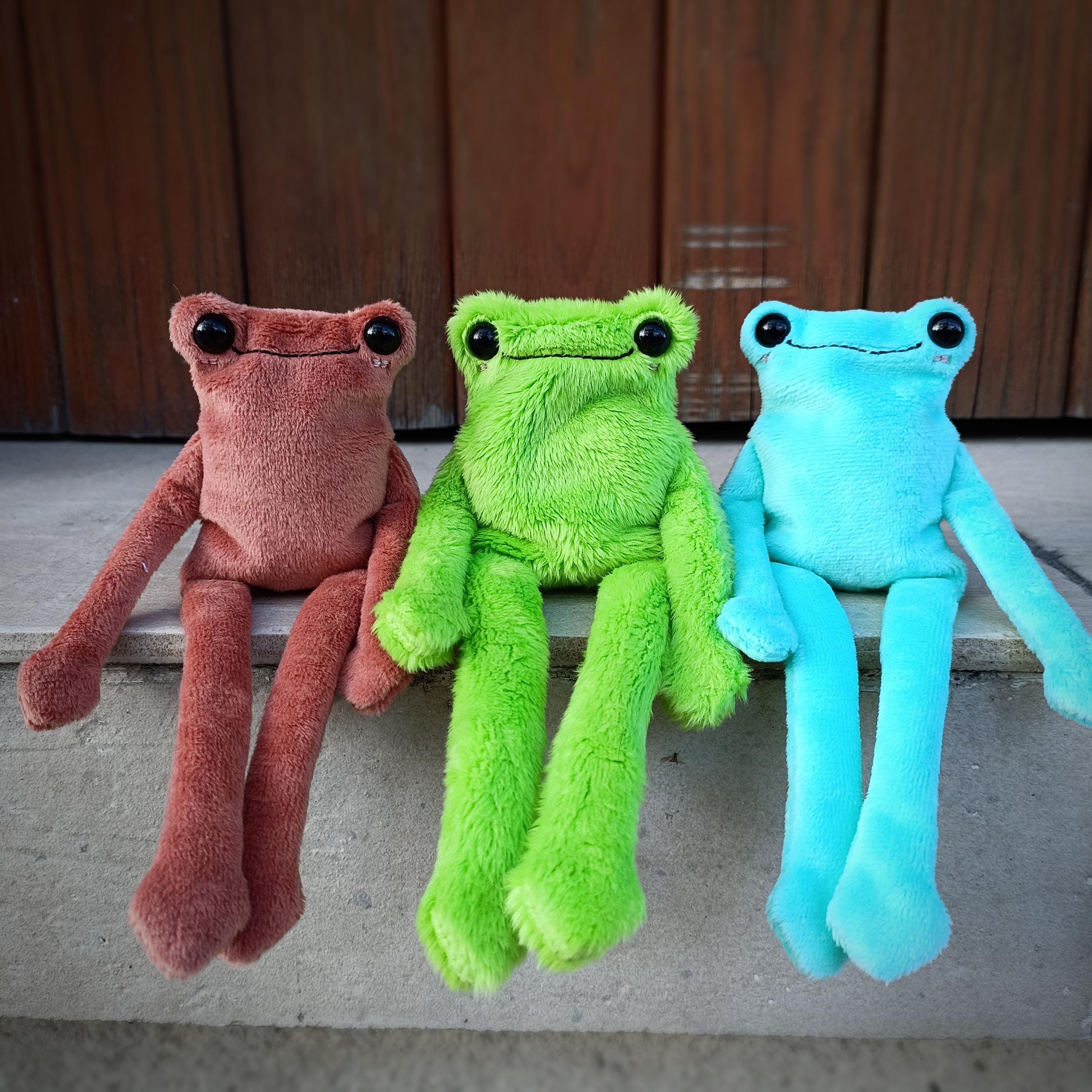 Peluche sensorielle Grenouille