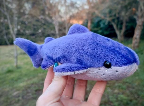 Peluche requin moelleux - sur mesure