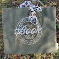 Pochette a livre Broché "Anti Sociable Book Club" Kaki