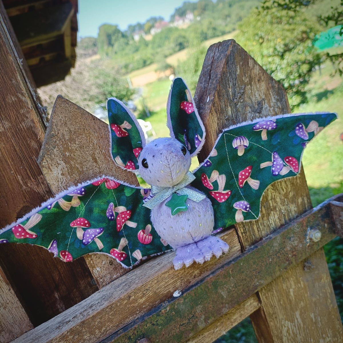 Peluche Chauve souris Champignon